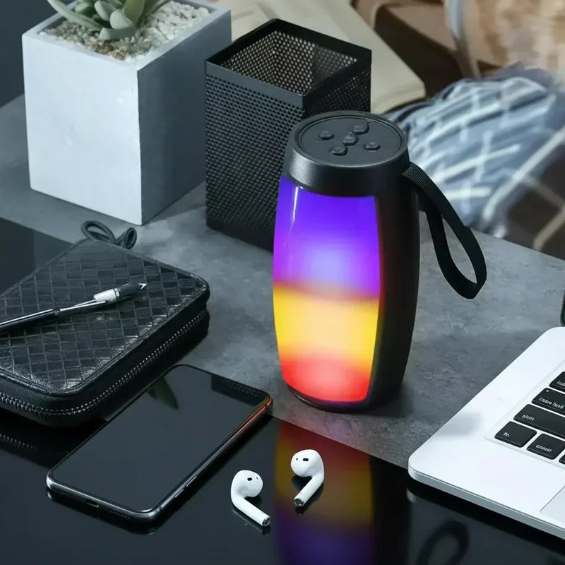 PHONEPACE Haut-parleur LED - Ambiance sonore et lumineuse