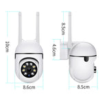 8MP WiFi PTZ Security Camera with 4X Digital Zoom