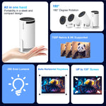 MAGCUBIC HY300 PRO Android 14 Portable 720P WiFi6 Projector