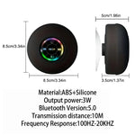 Waterproof Bluetooth 5.0 Shower Speaker with Suction Cup