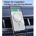 Magnetic Wireless Car Charger Air Outlet Phone Holder for iPhone 17 16 15 14 13 12 Pro Max Fast Wireless Car Charging Station