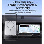 Magnetic Wireless Car Charger Air Outlet Phone Holder for iPhone 17 16 15 14 13 12 Pro Max Fast Wireless Car Charging Station