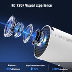 MAGCUBIC HY300 PRO Android 14 Portable 720P WiFi6 Projector
