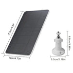 Solar Panel 10W 5V Charging Panel Doorbell Surveillance Camera Low Consumption Security Surveillance Type-C Output 10W